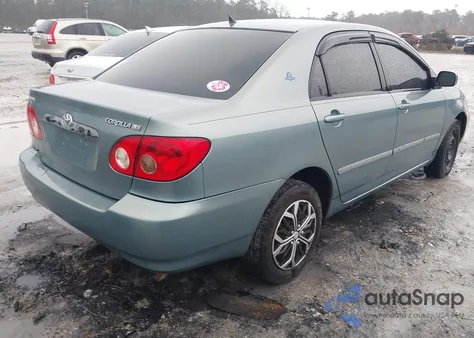 2006 Toyota Corolla Le z USA, uszkodzony, nr VIN 2T1BR32EX6C580932